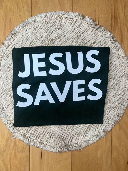 Jesus Saves tee