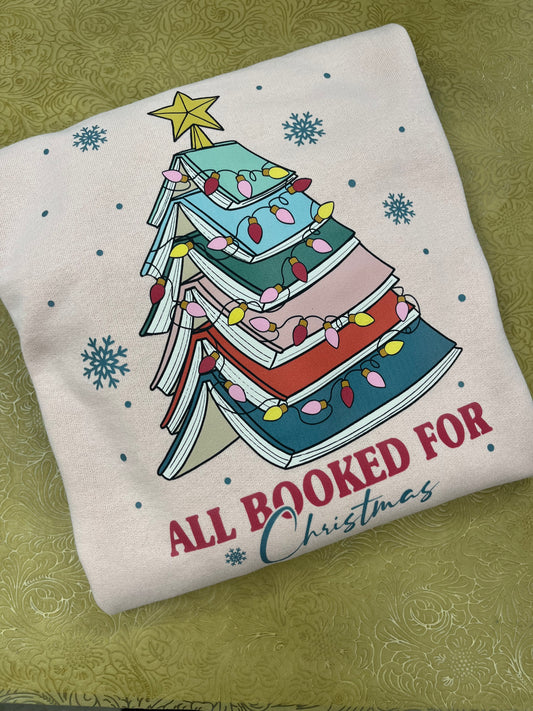 Booked for Christmas Sweatshirt