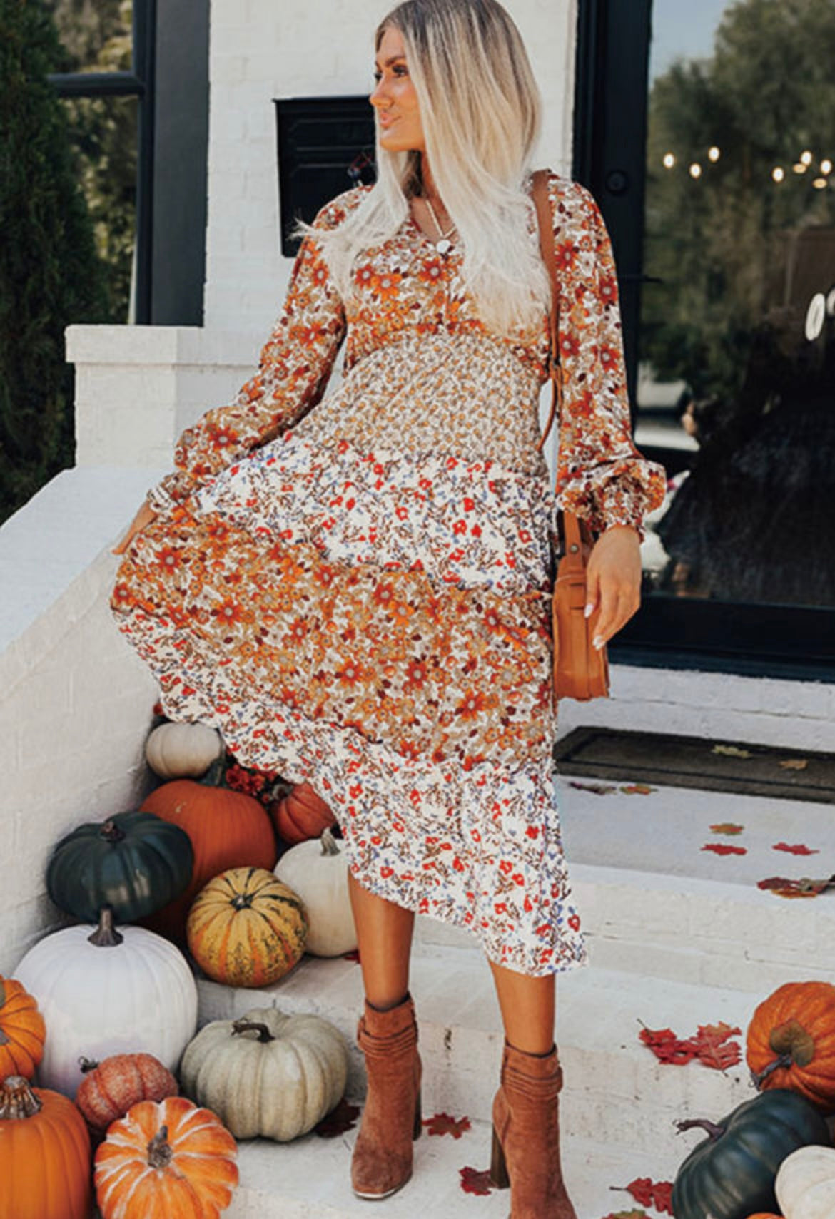 Perfectly Autumn Midi Dress