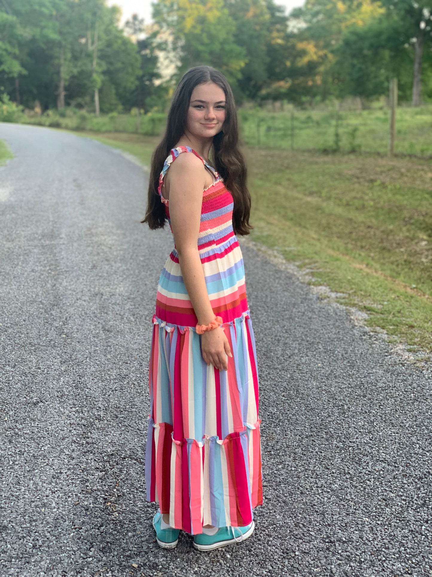 Bright Stripes Sundress