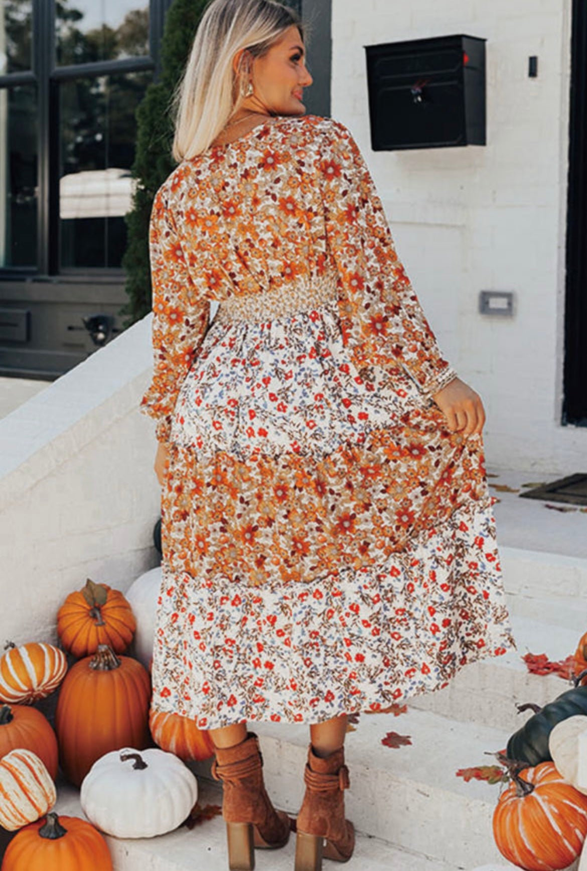 Perfectly Autumn Midi Dress