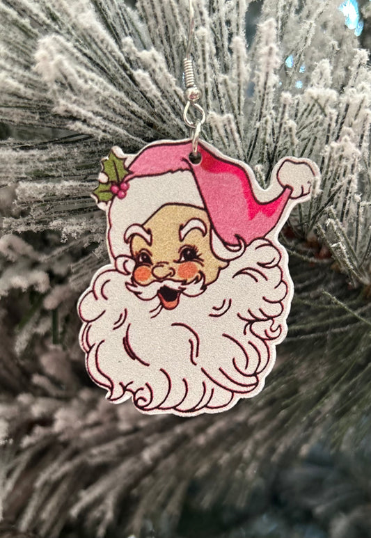 Santa Earrings