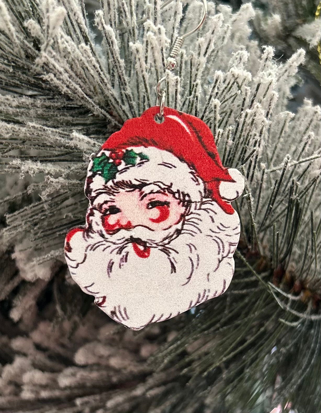 Santa Earrings