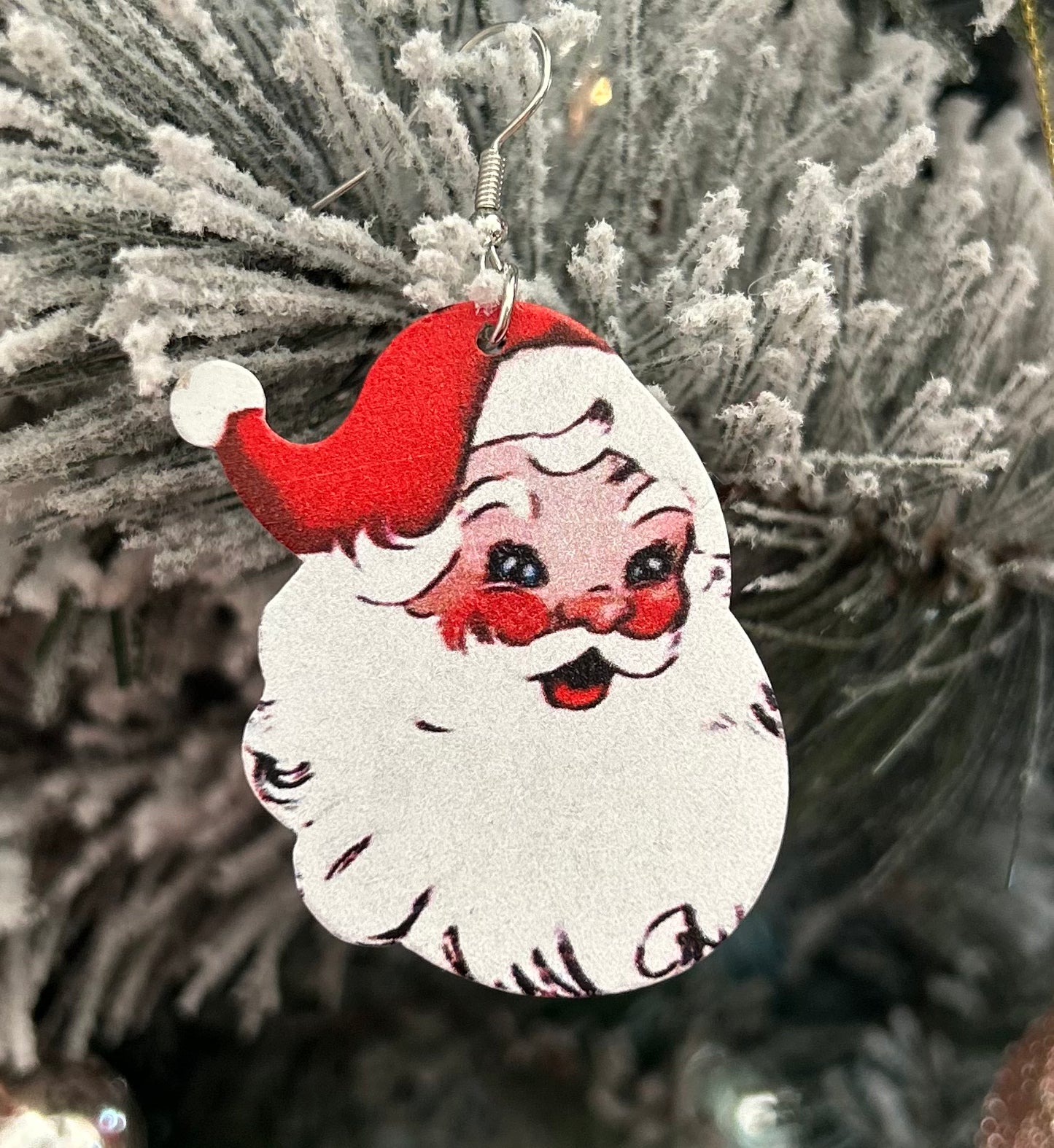 Santa Earrings