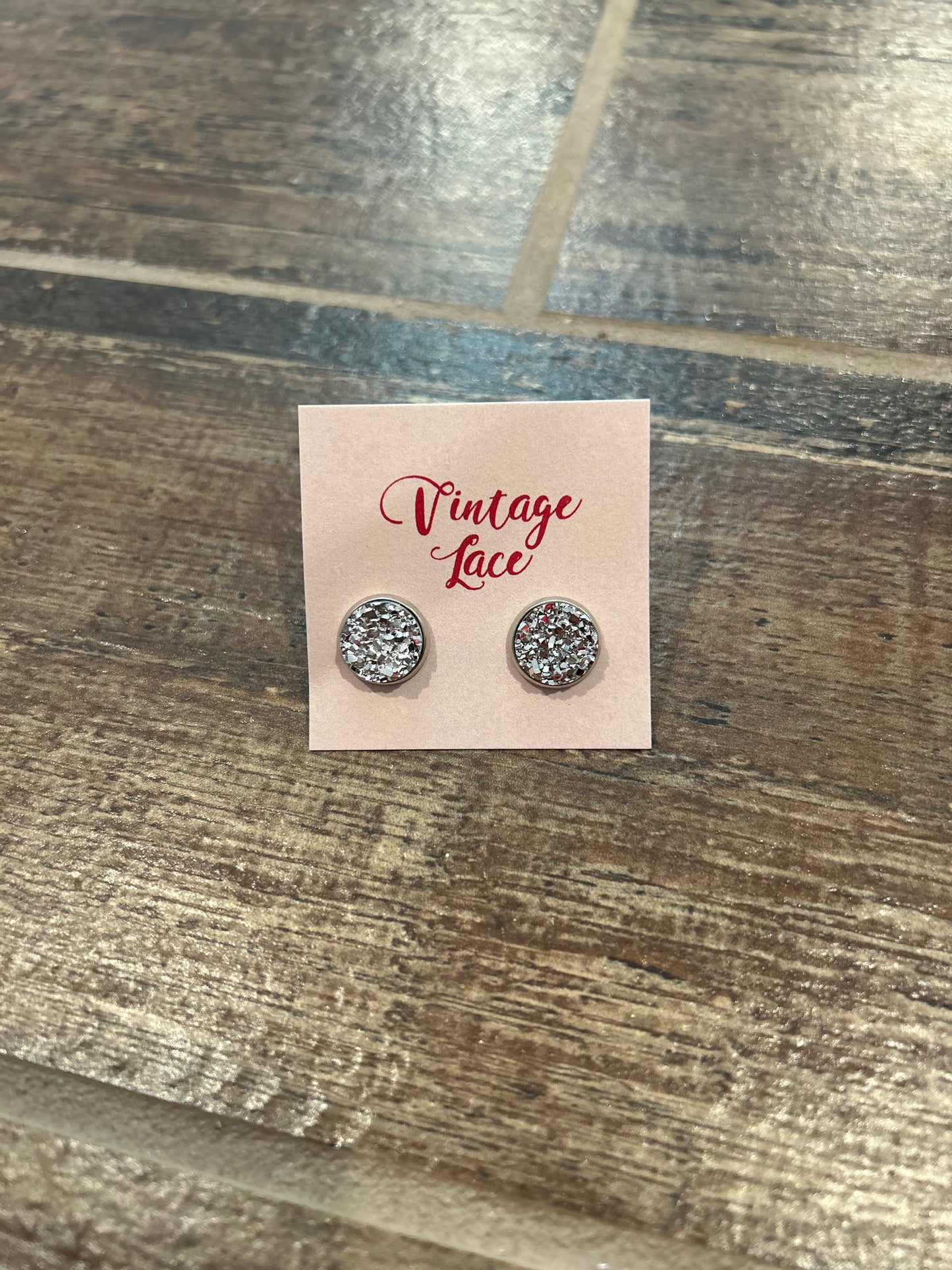 Crystal Rock Earrings