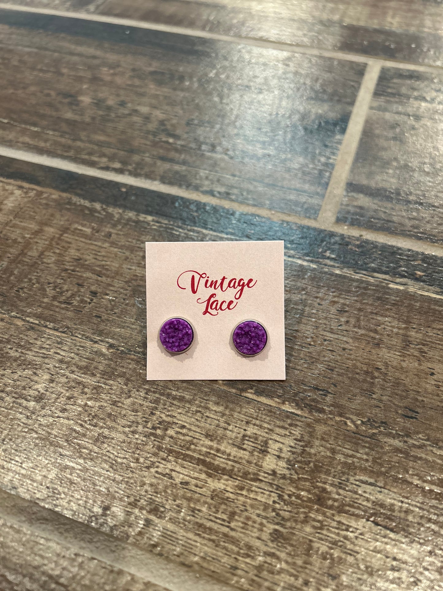 Crystal Rock Earrings