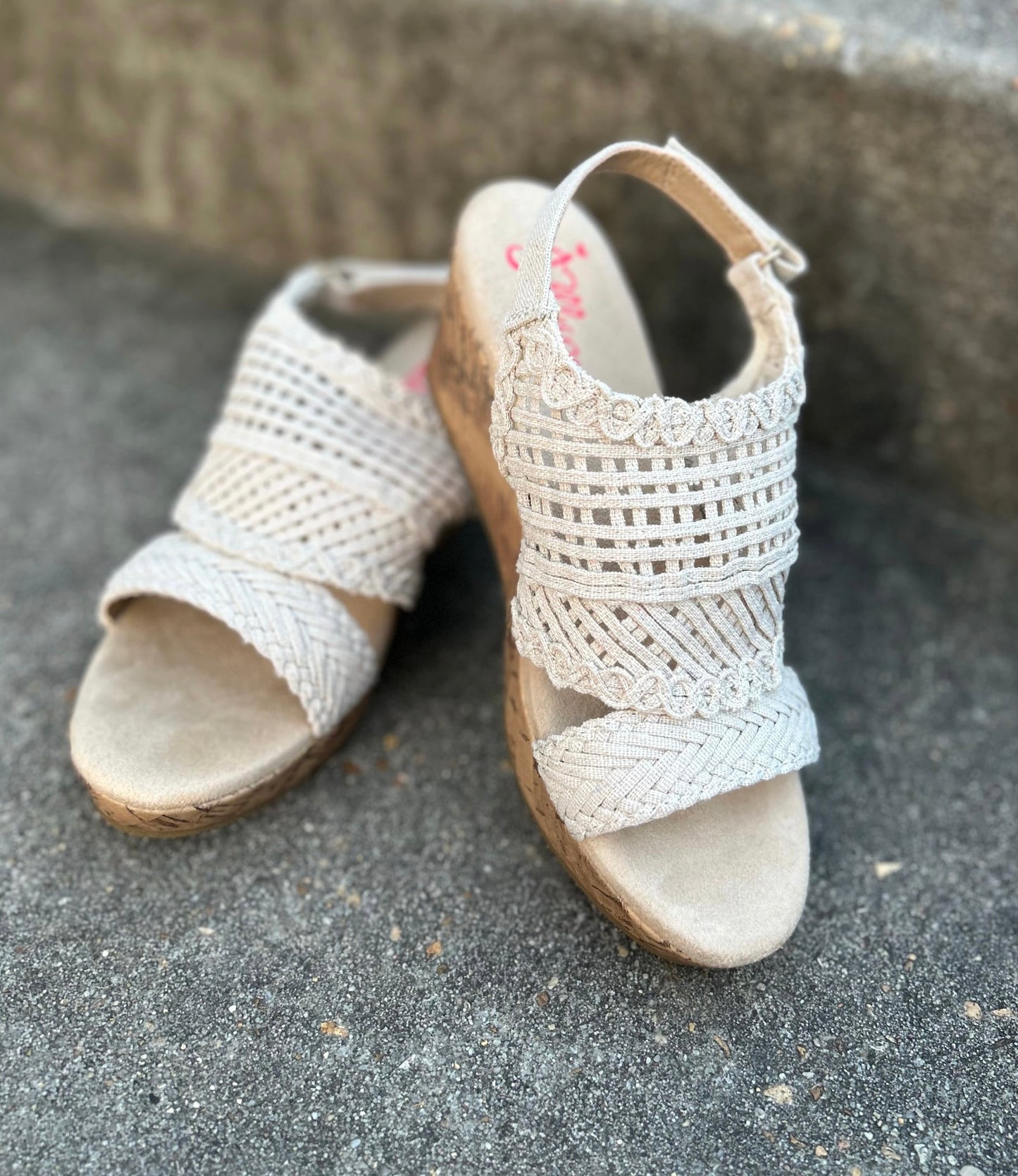 Girl’s crochet wedge