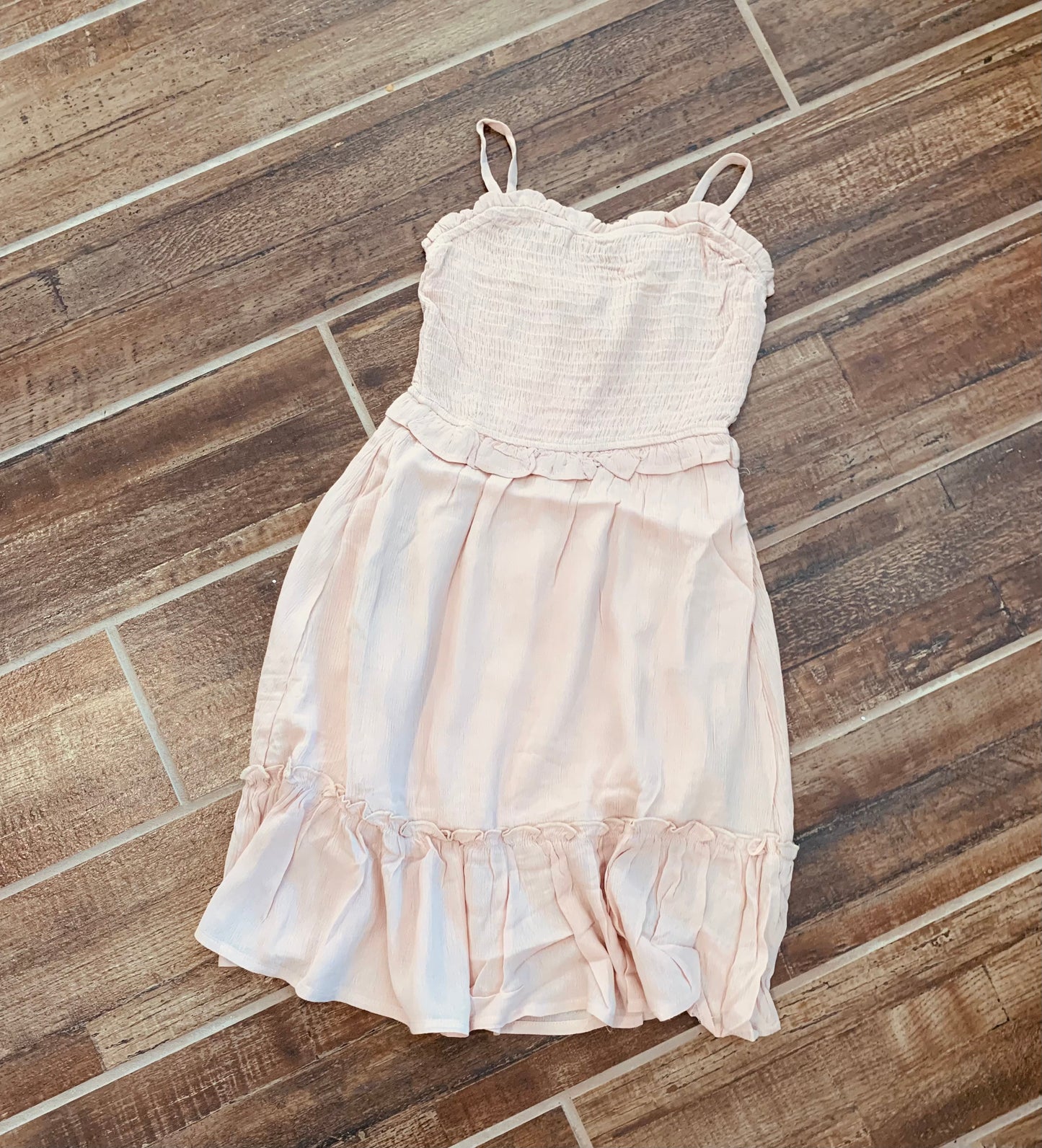 Smocked Bodice Ruffle