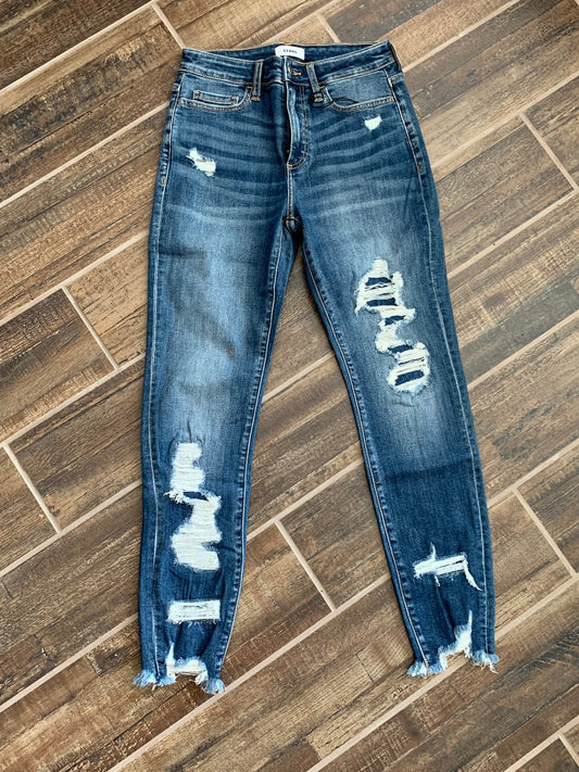 Slightly Distressed Denim