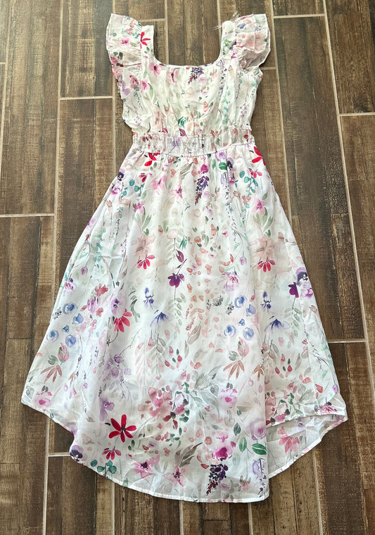 Floral Watercolor Dress